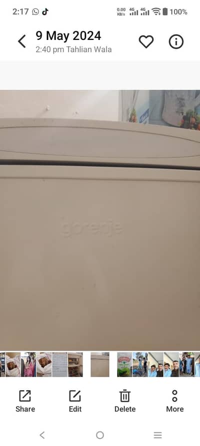 Amarican goranje Fridge full size