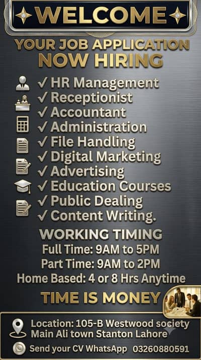 job in Lahore