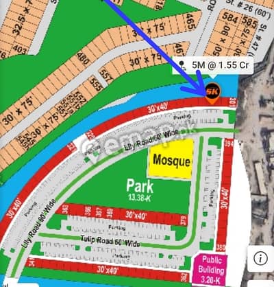 River View Commercial plot possession utility charges paid