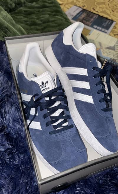 Adidas gazelle navy blue