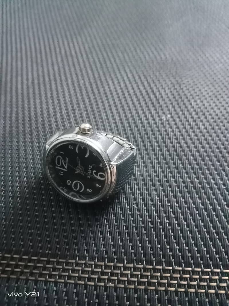 stainless ring watch 1