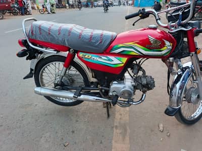 Honda cd70 2023 Red
