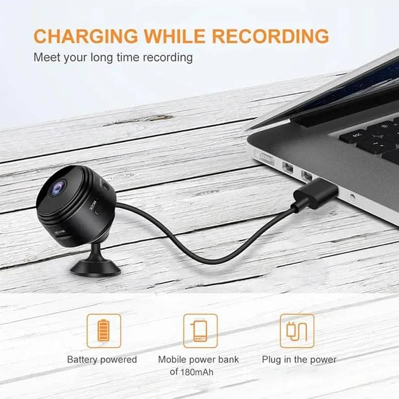 Mini Clear Vision Camera Black Long Range 4