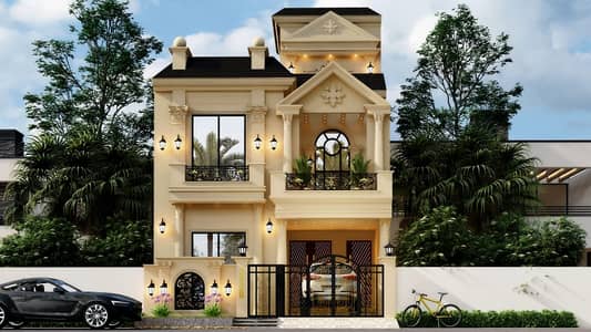 6.5 Marla Double House For Rent Corner House