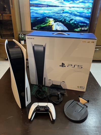 PS5 Fat disc edition 1218 series complete box + 2 games