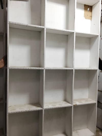Wooden Display Shelf – 12 Compartments