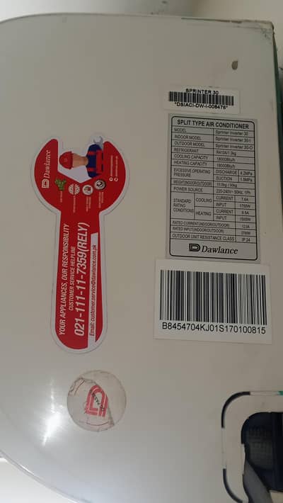 Dawlance ac 1/5 tan sprinter inverter