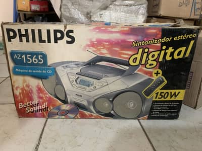 Philips CD radio cassette player