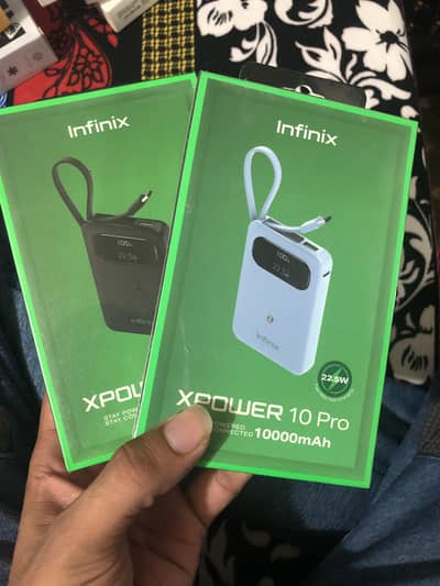 Infinix power bank 10000 MAH 22.5 W 1 year warranty