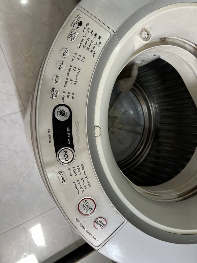 Sharp automatic washing machine 5