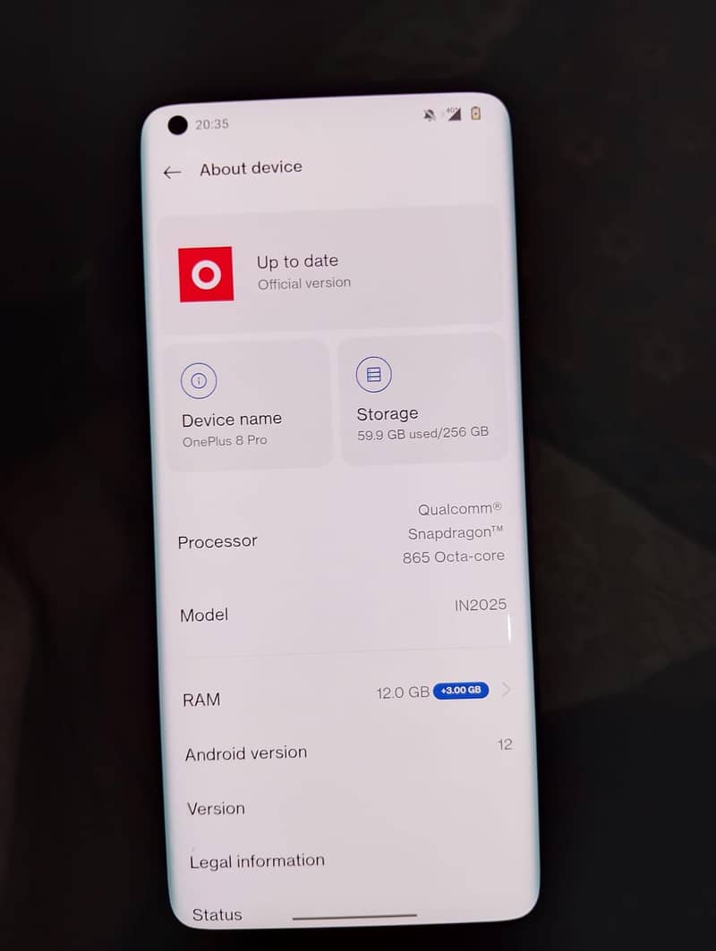 One Plus 8 Pro 2