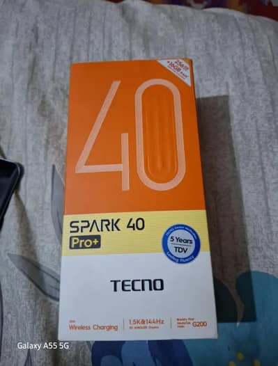 Tecno spark 40 pro plus