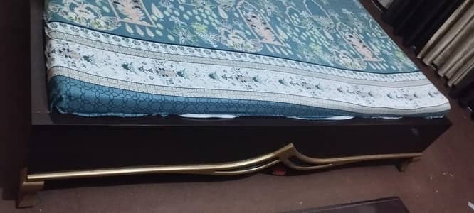 Slightly used bed