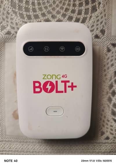 Zong 4G Bolt +Device For Sale