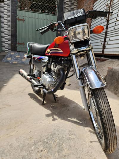 Honda CG125 self-start