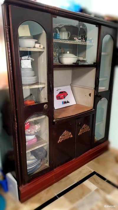 Iron wardrobe & divider