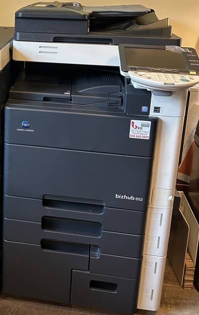 Konica Minolta Bizhub 652 Colour and Black and white