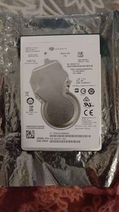 1 TB Hard Drive
