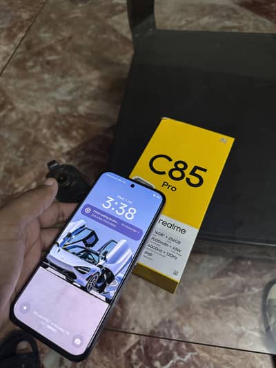 Realme C85 Pro Complete box