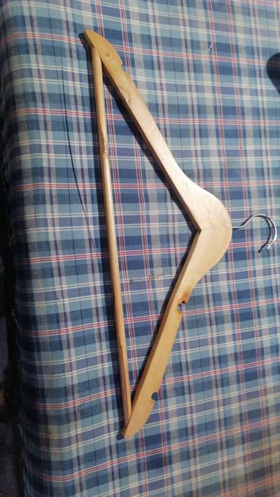 Original premium Wood hanger stock each piece 90 rupees