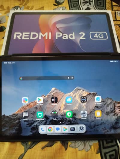 Redmi Pad 2 4G (8GB RAM)- Like new | Only 3-4 months used | With Cover