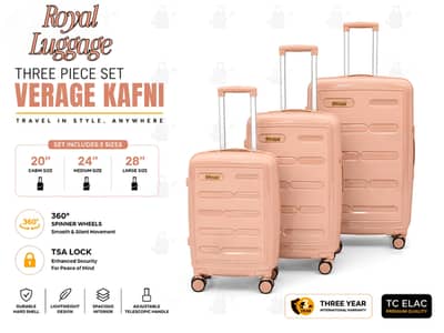 Fiber  - Traveling Bags - 20+24+28 sizes - All kinds of bags available