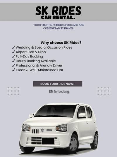 SK rides car rental