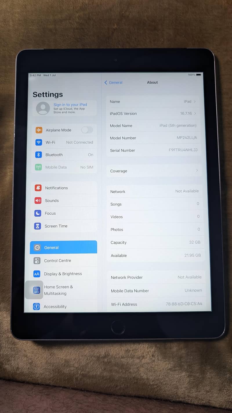 iPad 5th generation 3