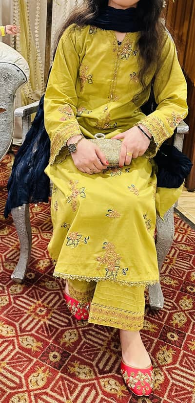 Batik 2 piece dress