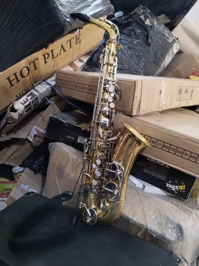 B&W Champion Alto Saxophone Gold Metal German