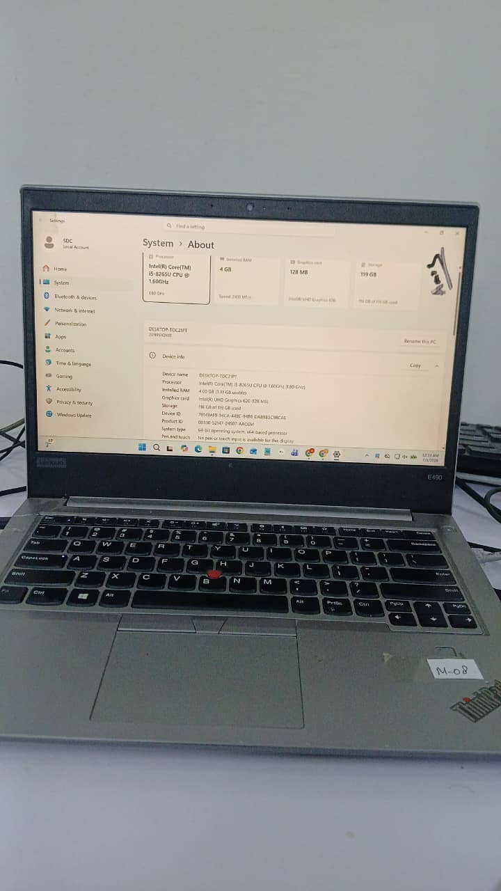 Lenevo e490 14 inch 4