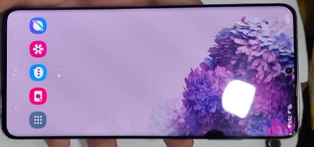 Samsung Mobile A20+5g black chuota sa nishan he pic m nishan lagaya he