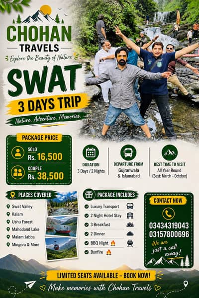 we Organized Luxury Trips to Different Destinations in Pakistan