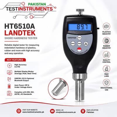 HT6510A Landtek Shore Hardness Tester In Pakistan | Digital Durometer