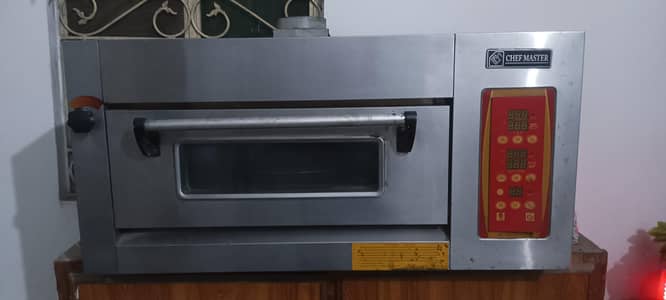 chef master baking oven