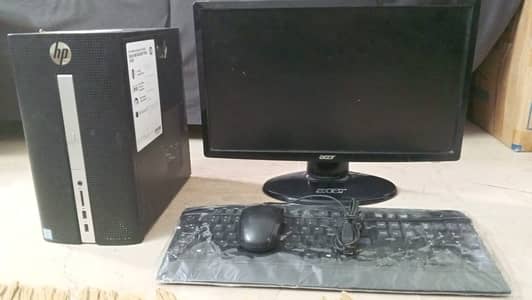 HP Pavillion 510 Core i5 PC 8GB DDR4 120GB SSD With 20" Monitor
