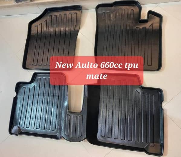 Car 3 pec Floor Mat ABS Plastic Suzuki Alto 660cc
