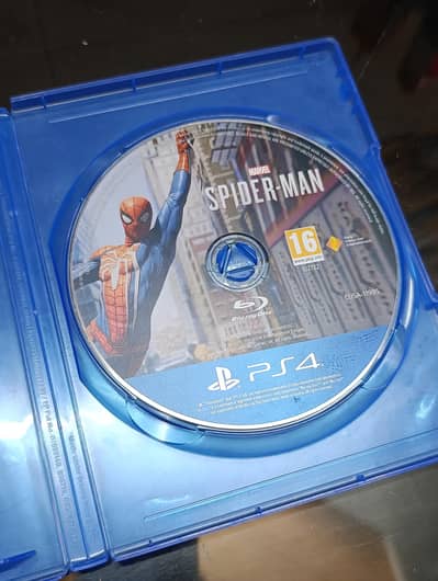 Marvel Spiderman Disc for PS4