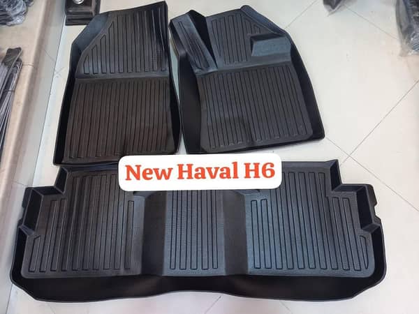 Car 3 pec Floor Mat ABS Plastic Haval H6