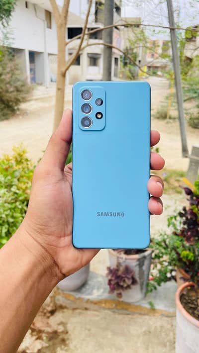 Samsung Mobile A52 8/128 with origenal charger pta official approved