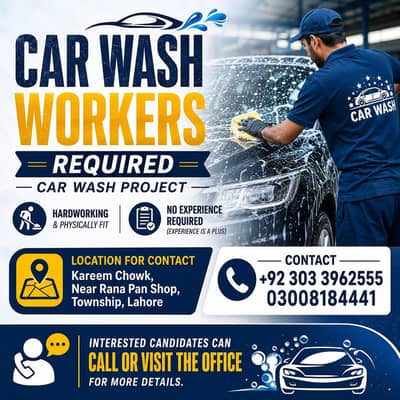 car wash worker required for dubai car wash