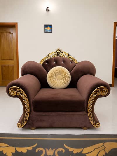 Premium Royal Sofa Set for Sale – 3+2+1