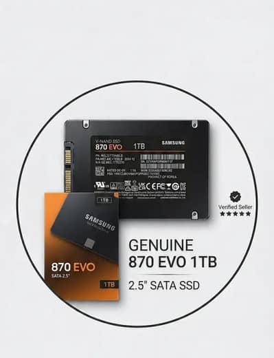 Samsung SSD 1TB (EVO 870) V-NAND SSD