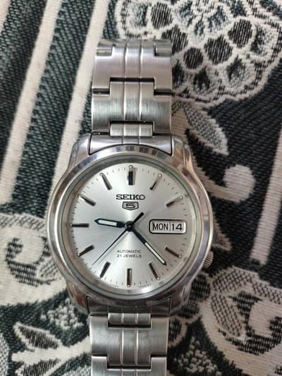 Original Seiko 5 Automatic 21 Jewels Men's Watch (7S26-03S0)