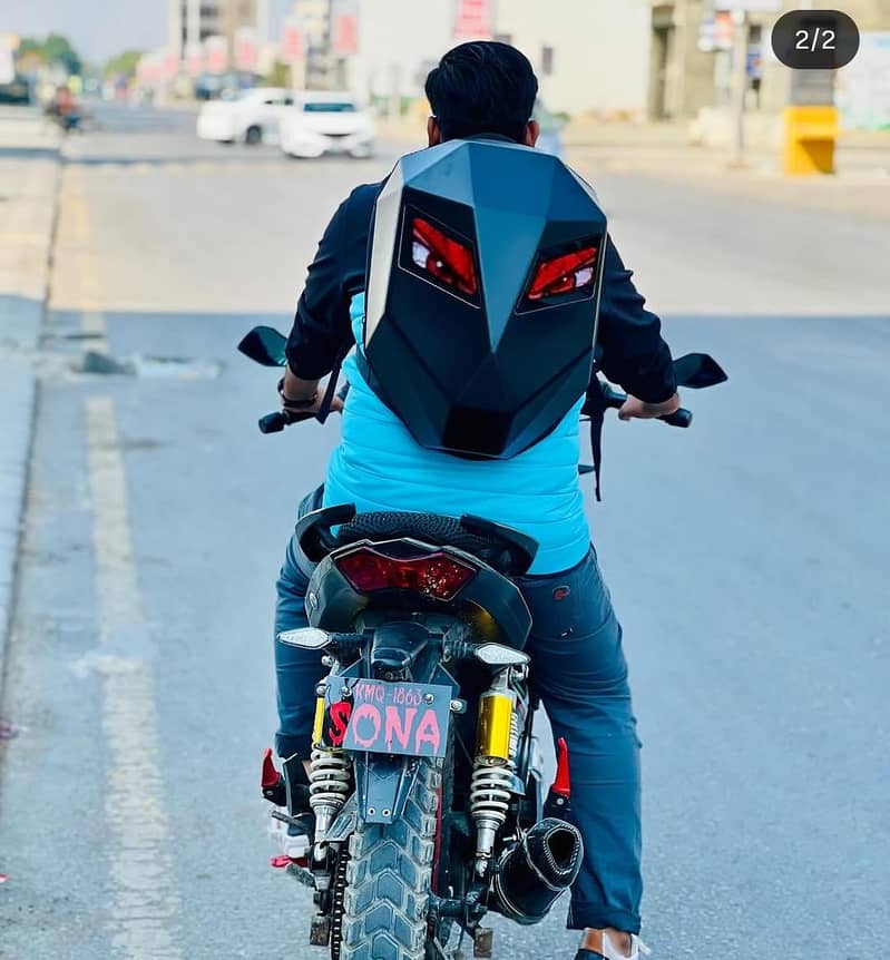 Led display backpack 0