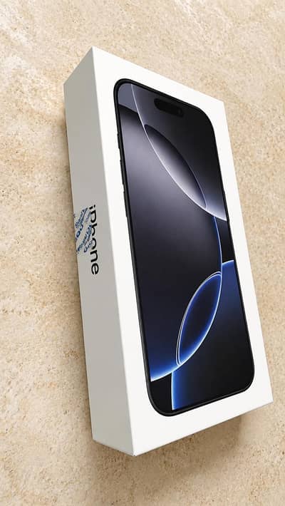 iphone 16 Pro 128GB | Black Titanium | 100% like new | Non-PTA| In Box