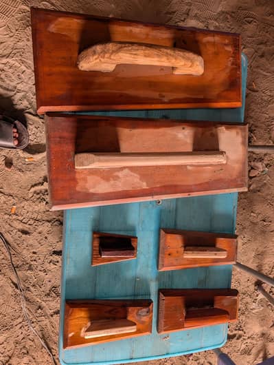 original diar wooden trowel/ lakri ka garmala