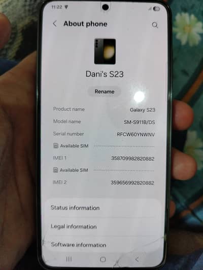 Samsung Mobile S23