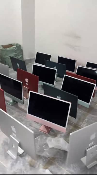 iMac m1 24" 8gb ram 256gb & 8gb 500gb