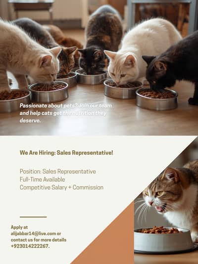 Pet Food Sales Consultant